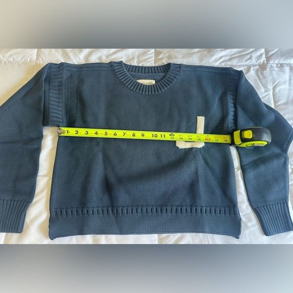 New without tags Jam Industries CROPPED GUERNSEY Sweater size small - Picture 6 of 6